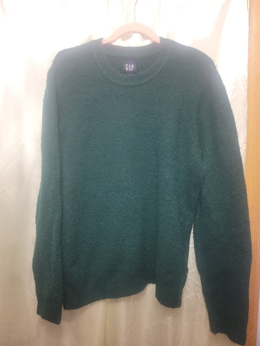 GAP Men's Forest Green Crewneck Sweater